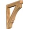 Ekena Millwork Balboa Arts & Crafts Rough Sawn Outlooker, Western Red Cedar, 8"W x 46"D x 46"H OUT08X46X46BOA03RWR - alternate 1